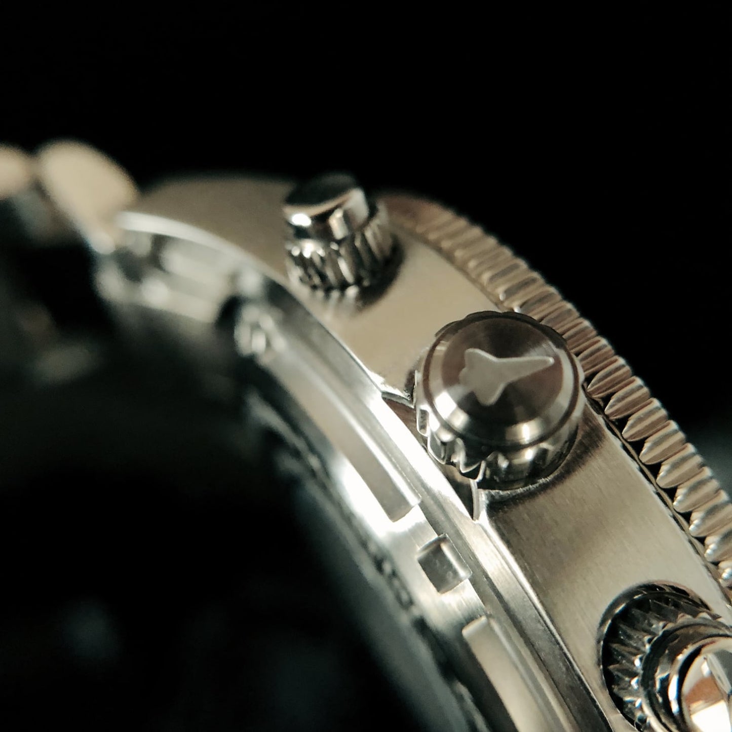 Bristol Aviator Watches Space Shuttle Atlantis Tribute - Stainless Steel, White Dial - Angler's Pro Tackle & Outdoors