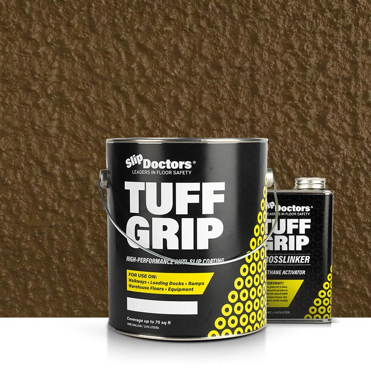SlipDoctors Tuff Grip or Tuff Grip Extreme - Aggressive Traction Non-Skid Floor Paint