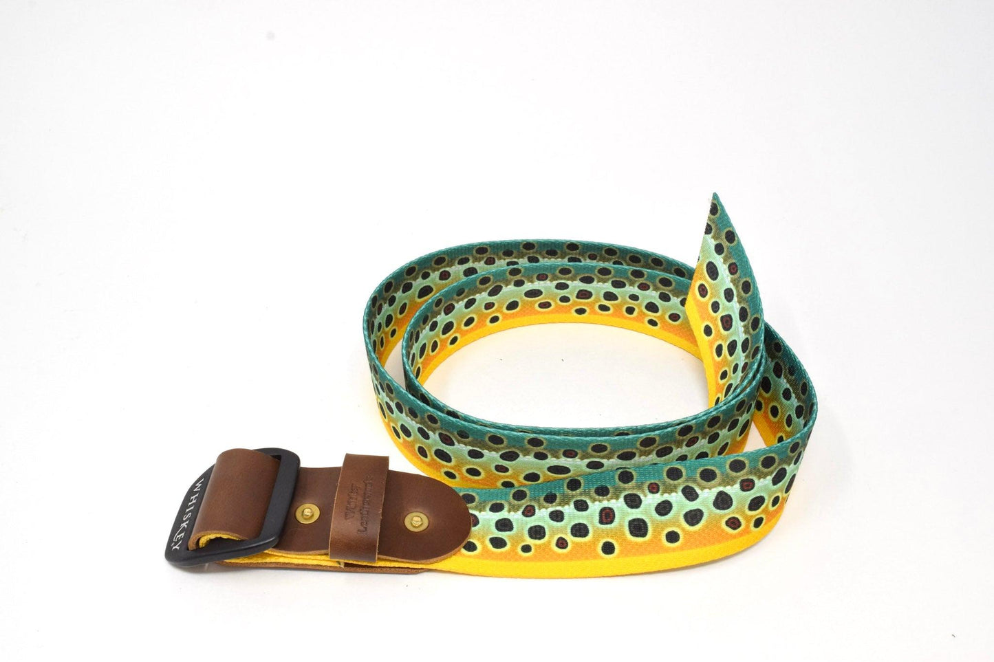 Whiskey Leatherworks Surf & Turf Belts - Freshwater Series