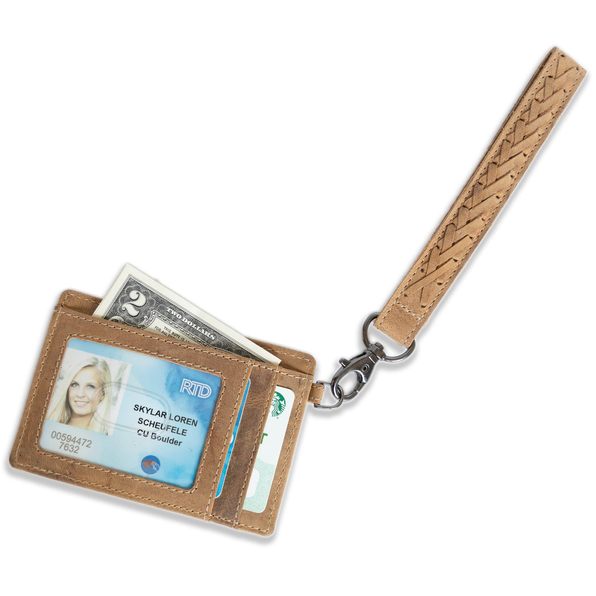 UC Leather Company Wristlet Wallet