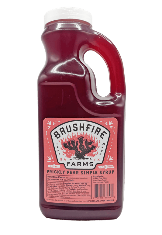 Brushfire Farms Bulk Prickly Pear Simple Syrup - Angler's Pro Tackle & Outdoors