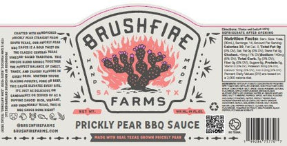 Brushfire Farms Prickly Pear BBQ Sauce - Angler's Pro Tackle & Outdoors