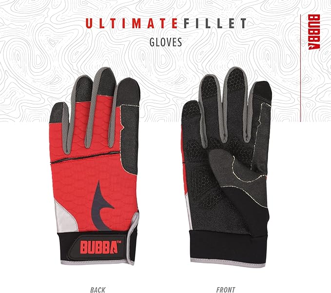 Bubba Fillet Gloves - Angler's Pro Tackle & Outdoors