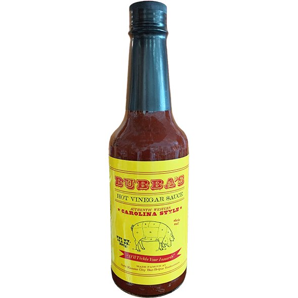 Bubba's Hot Vinegar Barbeque Sauce 10.5 oz. - Angler's Pro Tackle & Outdoors