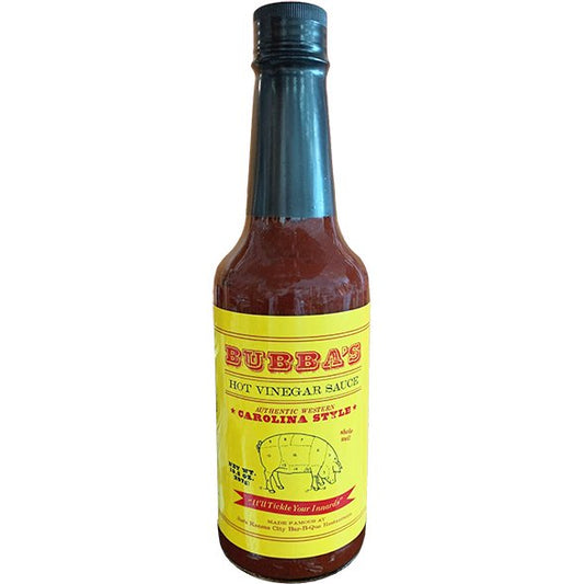 Bubba's Hot Vinegar Barbeque Sauce 10.5 oz. - Angler's Pro Tackle & Outdoors