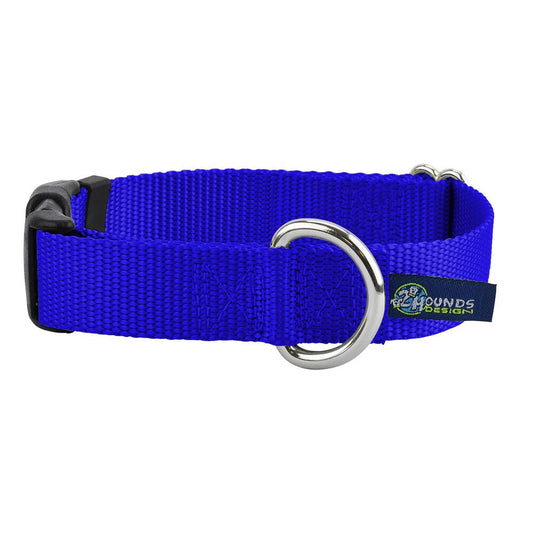 2 Hounds Design 5/8″ and 1″ Royal Blue Nylon Dog Collar