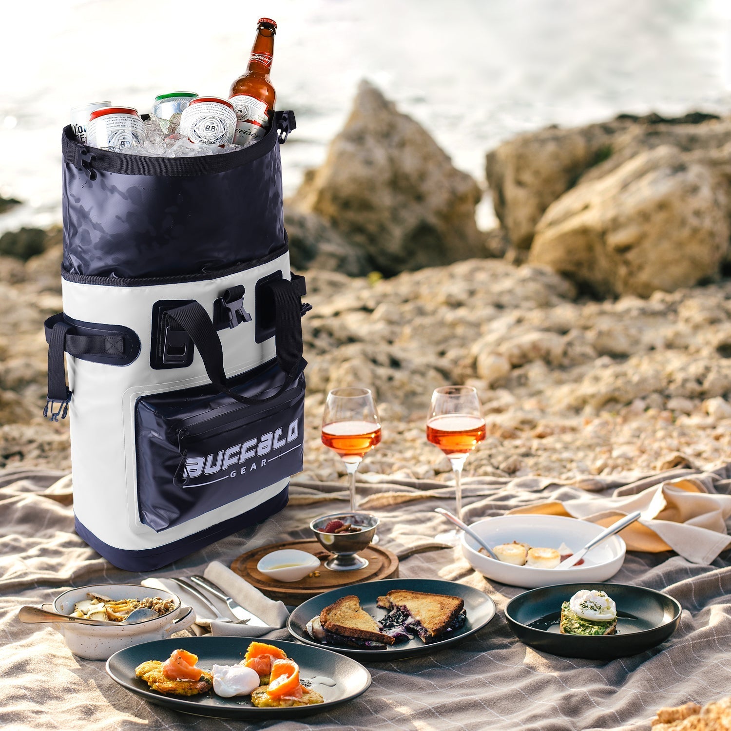 Buffalo Gear 19QT Camping Backpack Cooler - Angler's Pro Tackle & Outdoors
