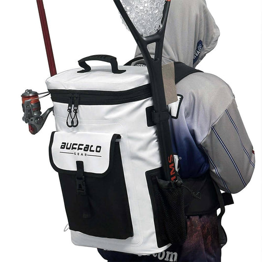 Buffalo Gear 21QT Fish Cooler Backpack, Fish Kill Bag - Angler's Pro Tackle & Outdoors