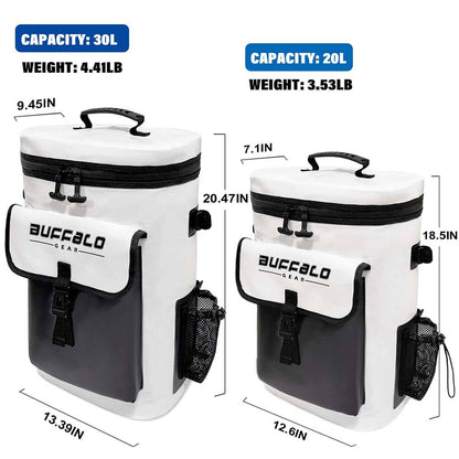 Buffalo Gear 21QT Fish Cooler Backpack, Fish Kill Bag - Angler's Pro Tackle & Outdoors
