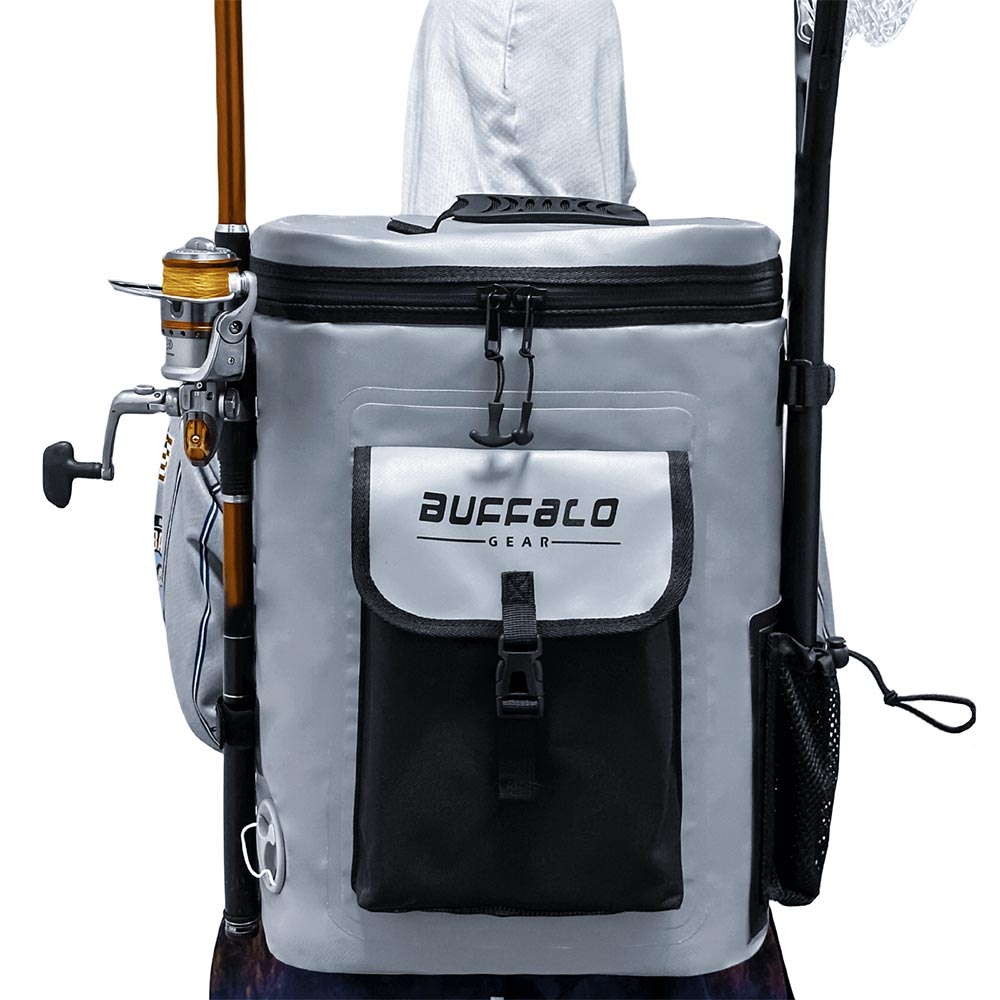 Buffalo Gear 21QT Fish Cooler Backpack, Fish Kill Bag - Angler's Pro Tackle & Outdoors