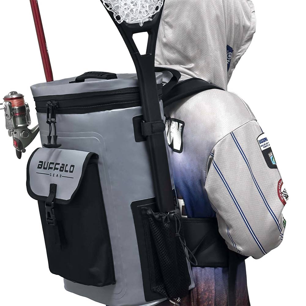 Buffalo Gear 21QT Fish Cooler Backpack, Fish Kill Bag - Angler's Pro Tackle & Outdoors
