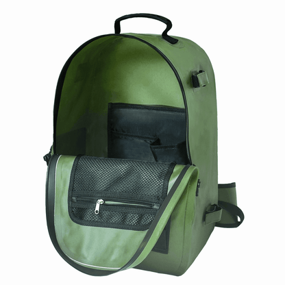 Buffalo Gear 27QT Waterproof Fishing Backpack with Rod Holder - Angler's Pro Tackle & Outdoors