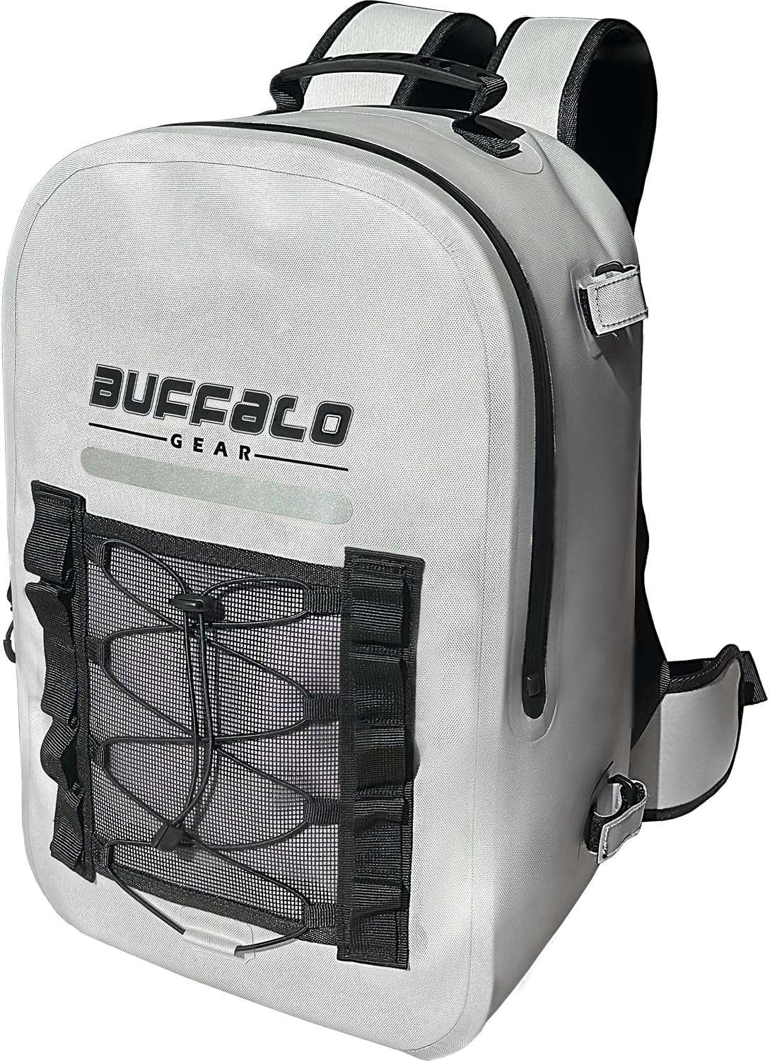 Buffalo Gear 27QT Waterproof Fishing Backpack with Rod Holder - Angler's Pro Tackle & Outdoors