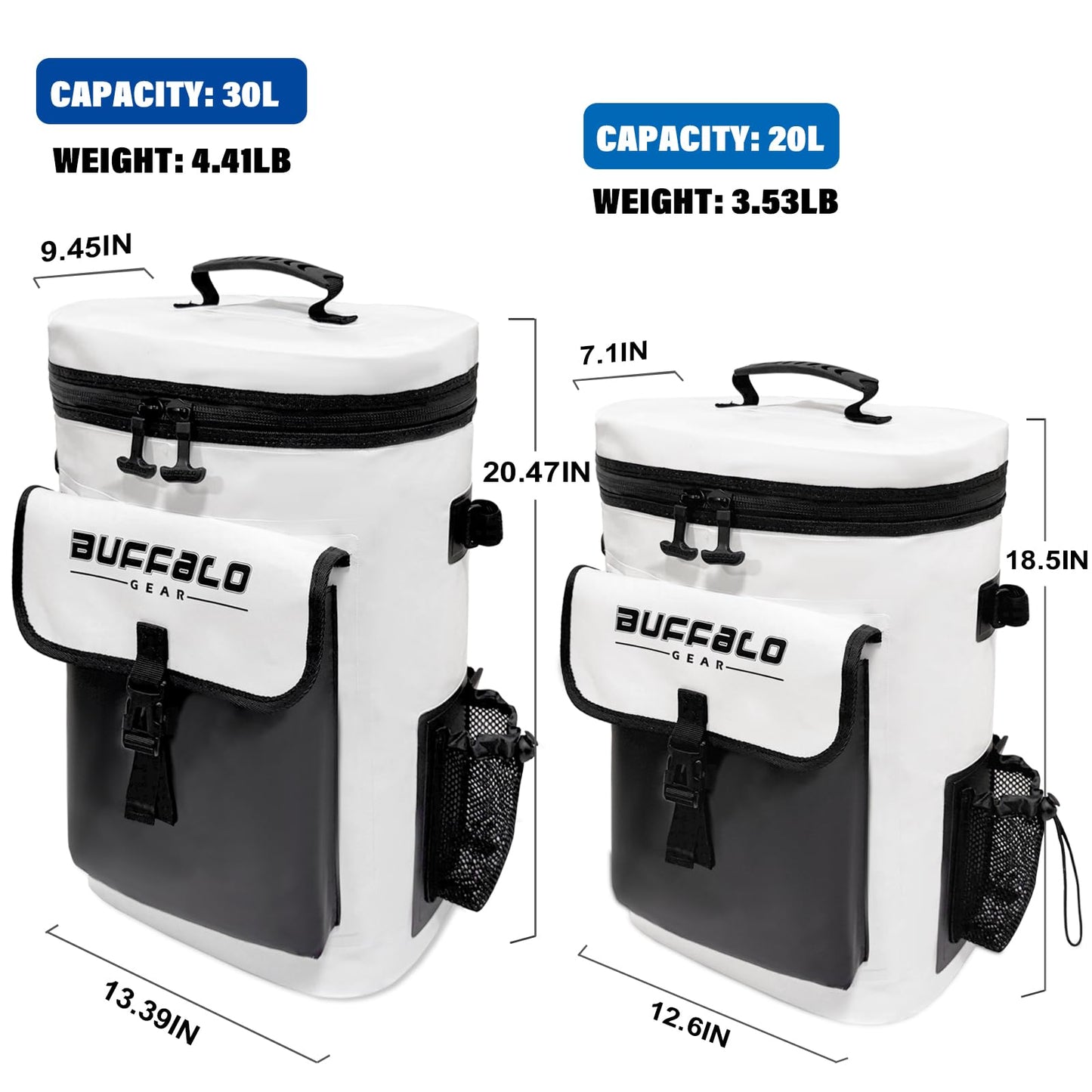 Buffalo Gear 31QT Fish Cooler Backpack, Kill Backpack - Angler's Pro Tackle & Outdoors