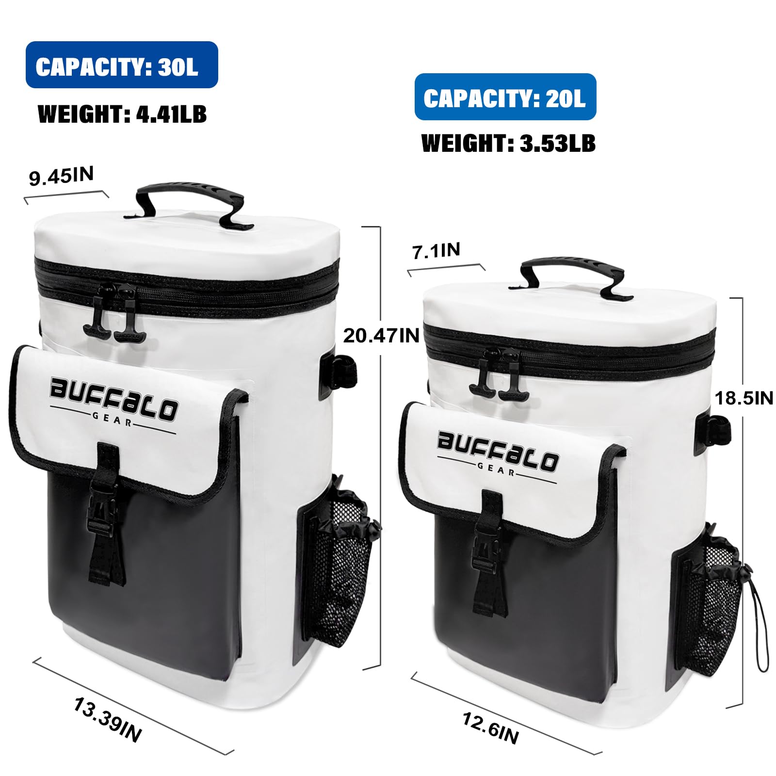 Buffalo Gear 31QT Fish Cooler Backpack, Kill Backpack - Angler's Pro Tackle & Outdoors