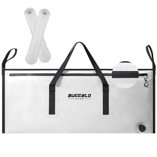 Buffalo Gear 40x18'' Fish Cooler Bag With Waterproof Zipper - Angler's Pro Tackle & Outdoors