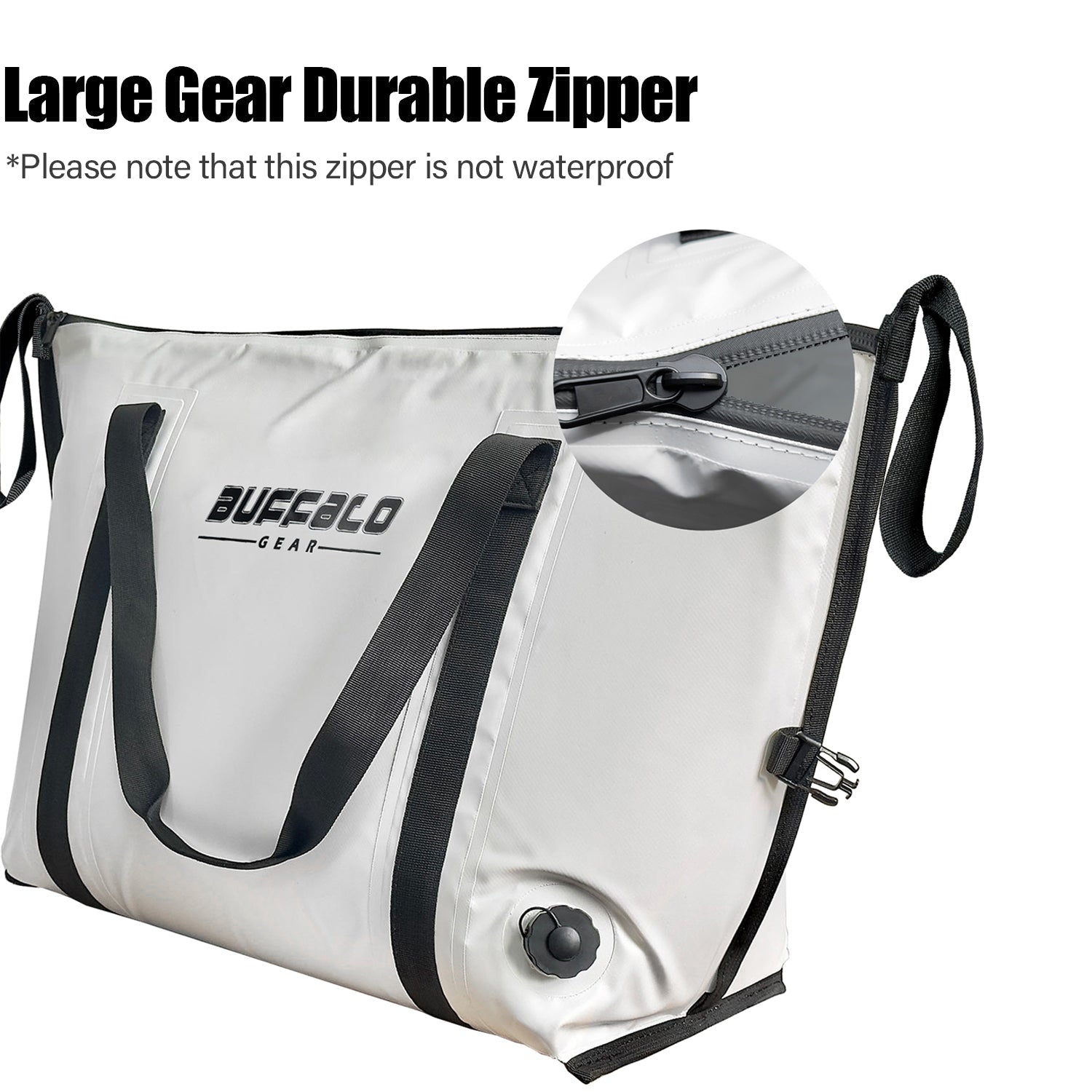 Buffalo Gear 45QT Fish Cooler Bag With Flat Bottom - Angler's Pro Tackle & Outdoors