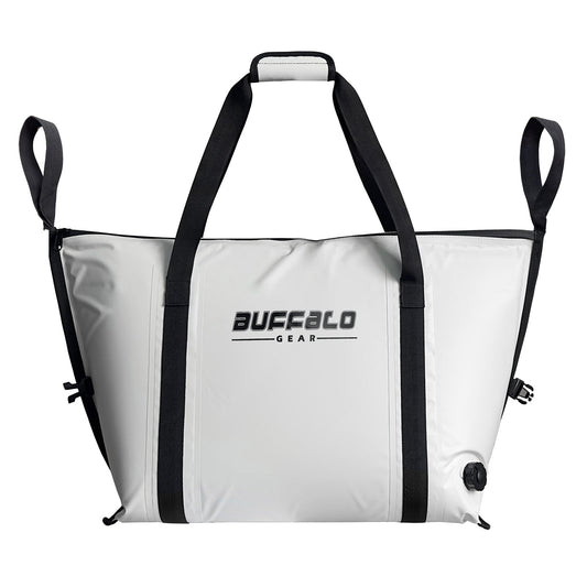 Buffalo Gear 45QT Fish Cooler Bag With Flat Bottom - Angler's Pro Tackle & Outdoors