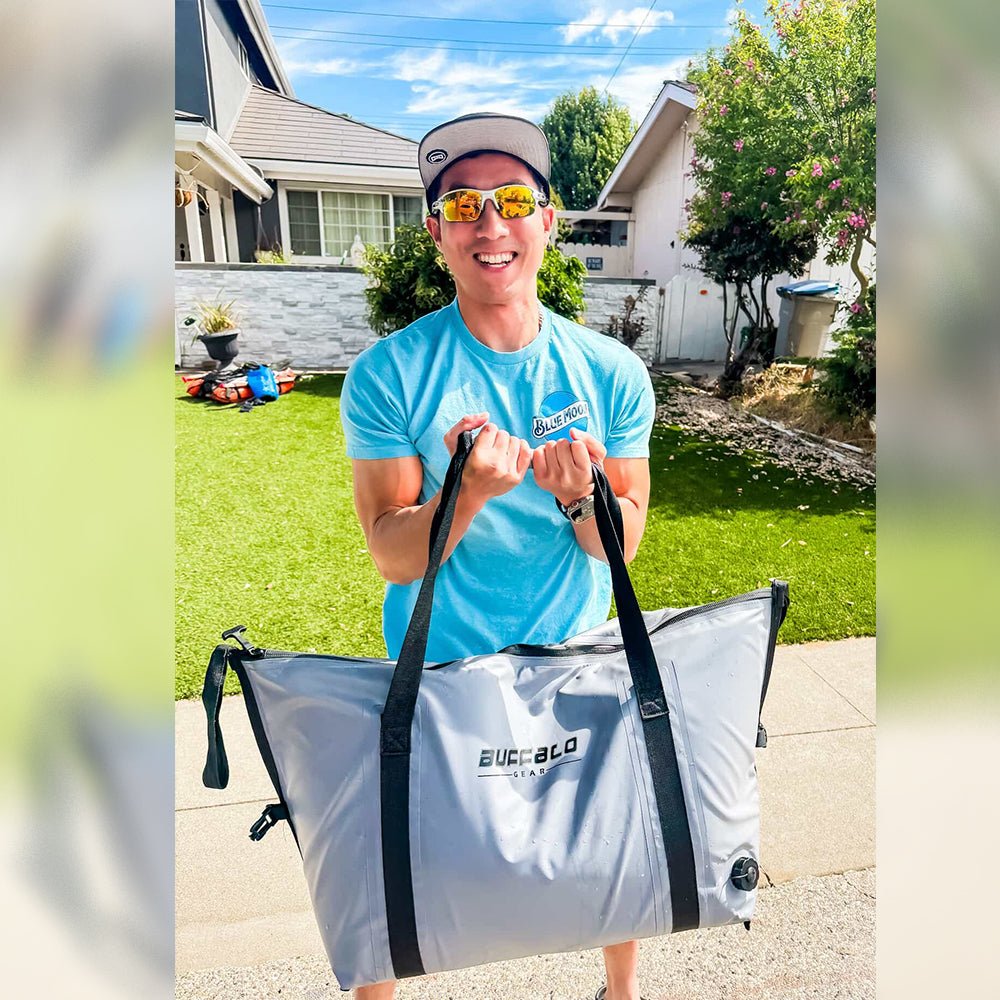 Buffalo Gear 45QT Fish Cooler Bag With Flat Bottom - Angler's Pro Tackle & Outdoors