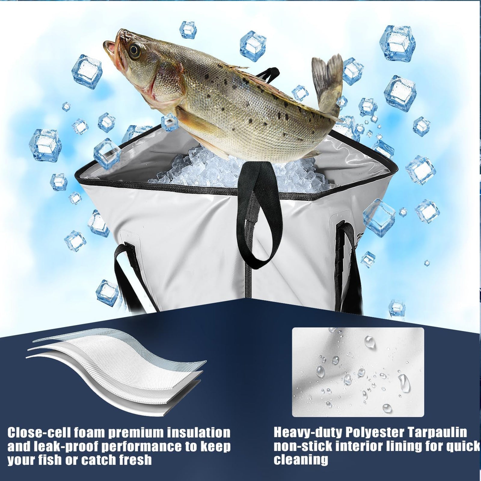 Buffalo Gear 48x18'' Fish Cooler Bag - Angler's Pro Tackle & Outdoors