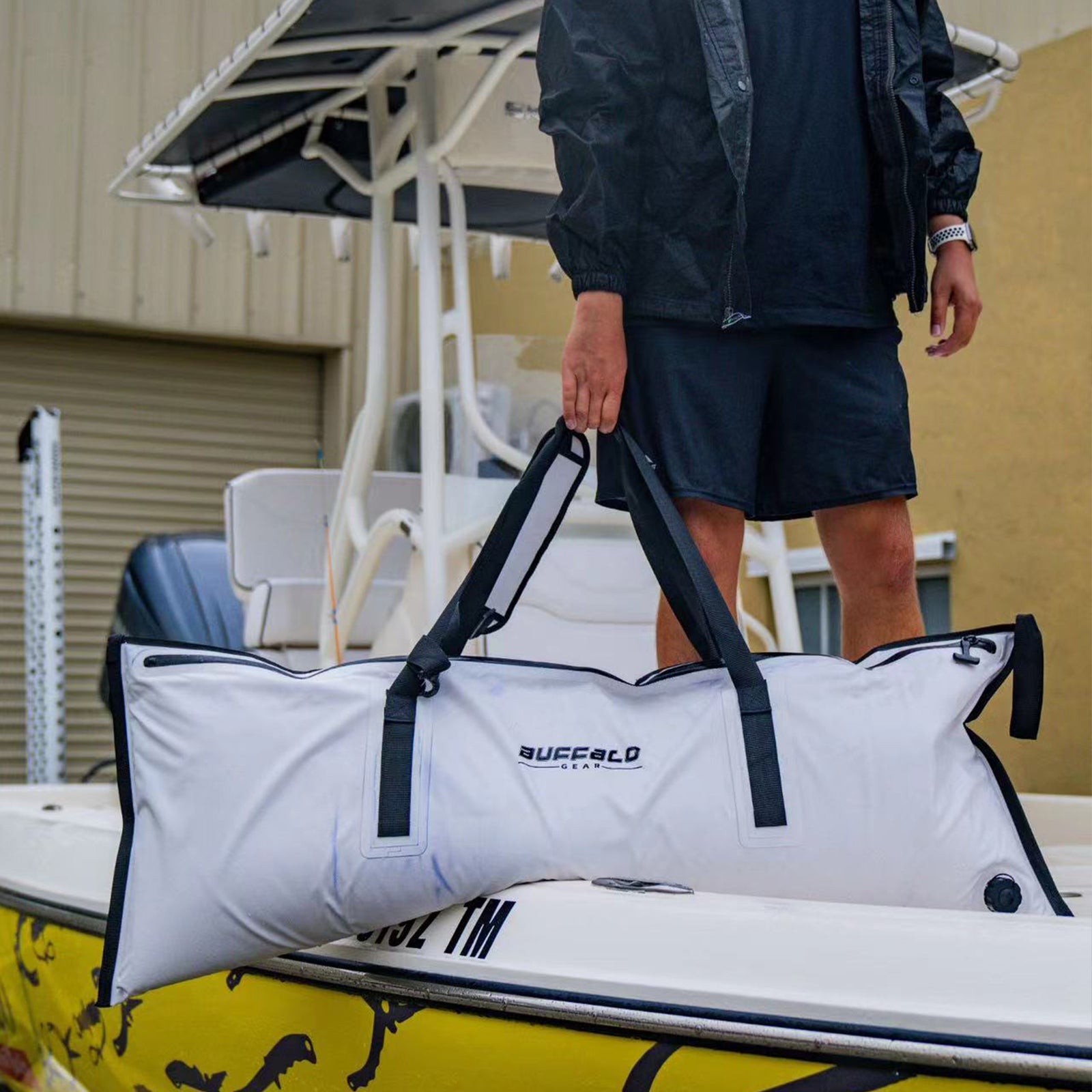 Buffalo Gear 48x18'' Fish Cooler Bag With Waterproof Zipper - Angler's Pro Tackle & Outdoors