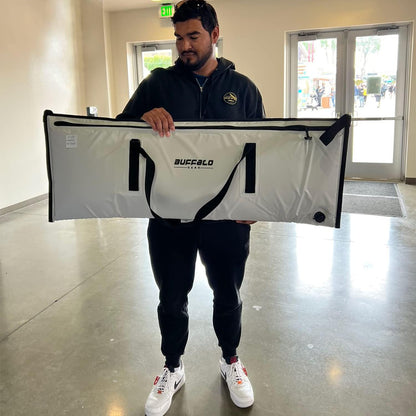 Buffalo Gear 48x18'' Fish Cooler Bag With Waterproof Zipper - Angler's Pro Tackle & Outdoors