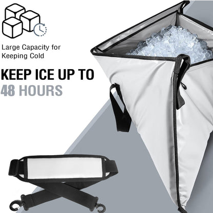 Buffalo Gear 48x18'' Fish Cooler Bag With Waterproof Zipper - Angler's Pro Tackle & Outdoors