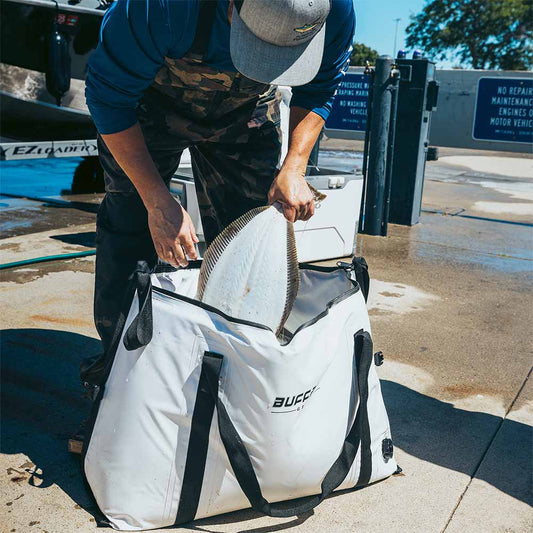 Buffalo Gear 58QT Fish Cooler Bag With Flat Bottom - Angler's Pro Tackle & Outdoors