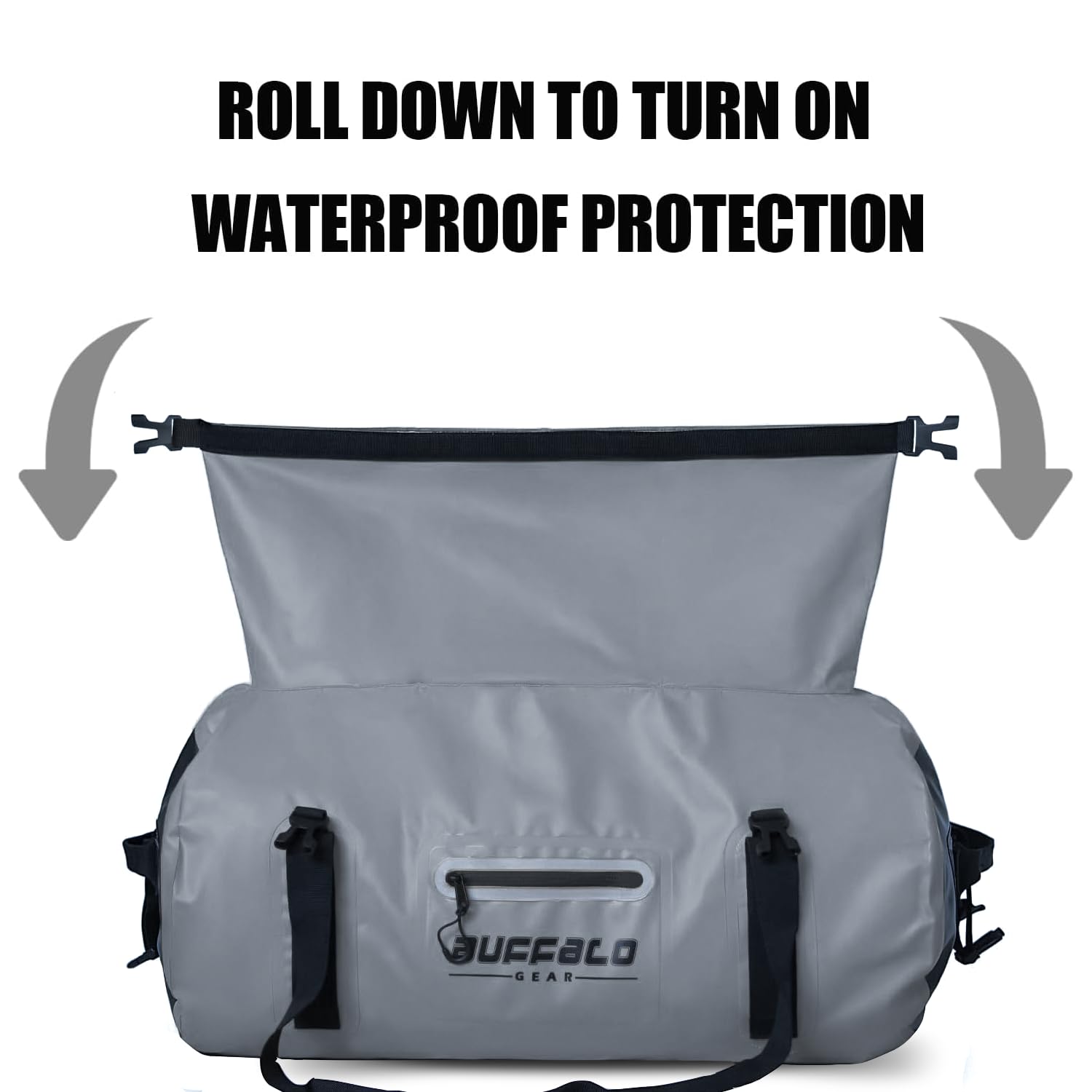 Buffalo Gear 63QT Roll Top Waterproof Duffel Bag - Angler's Pro Tackle & Outdoors