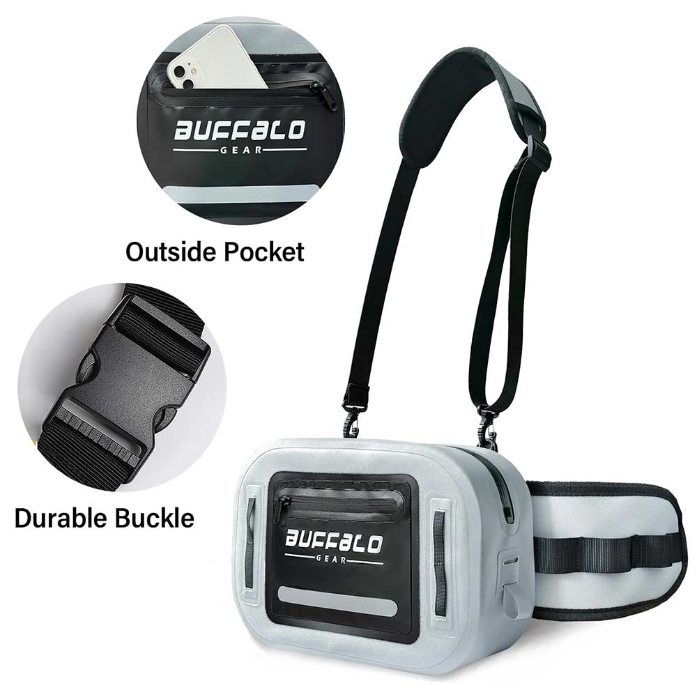 Buffalo Gear 9.4QT Waterproof Fanny Pack - Angler's Pro Tackle & Outdoors