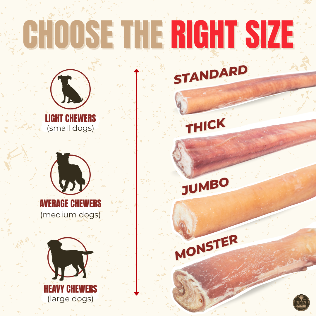 Bully Bunches - 6 Inch Monster Bully Stick