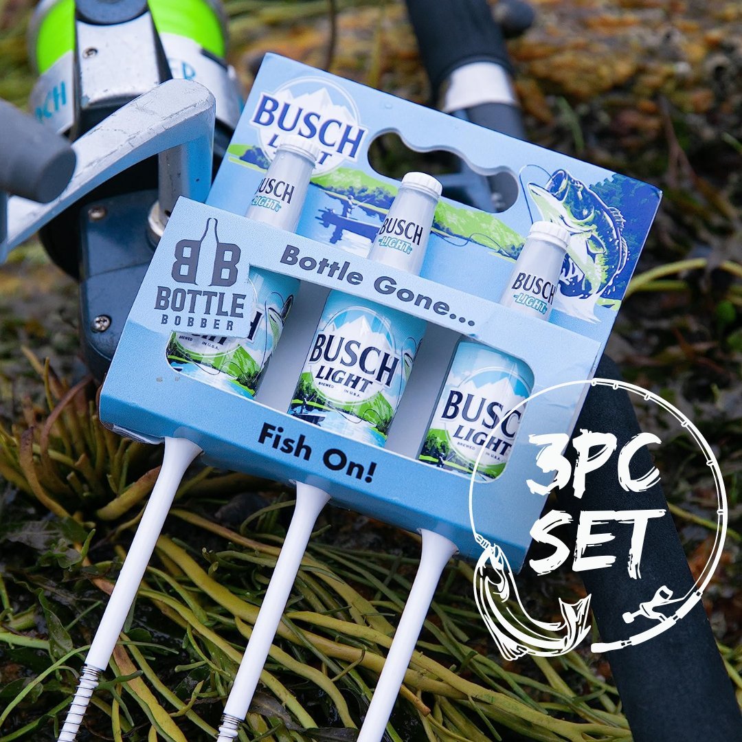 Busch Light Limited Edition Fishing Bobbers - 3 Pack- Southern Bell Brands