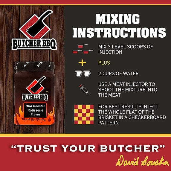 Butcher BBQ - Bird Booster Chicken Injection Honey Flavor/ Turkey Injection - Angler's Pro Tackle & Outdoors