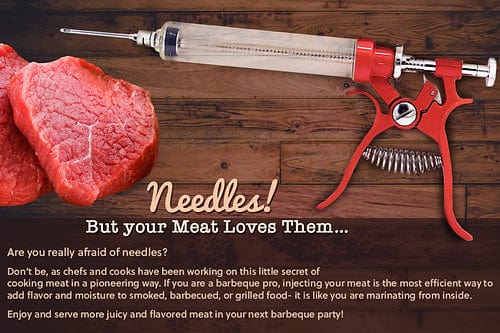 Butcher BBQ - Gourmet Pistol Grip Meat Marinade Injector - Angler's Pro Tackle & Outdoors