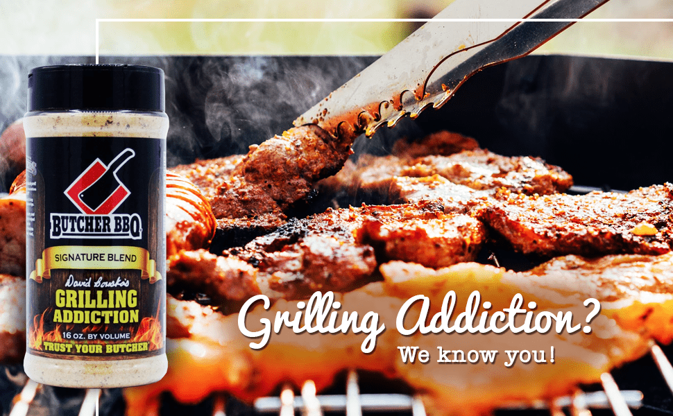 Butcher BBQ - Grilling Addiction Dry Rub Seasoning / Barbecue Spice - Angler's Pro Tackle & Outdoors