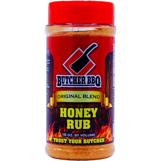 Butcher BBQ Original Blend Honey Rub 12 oz.