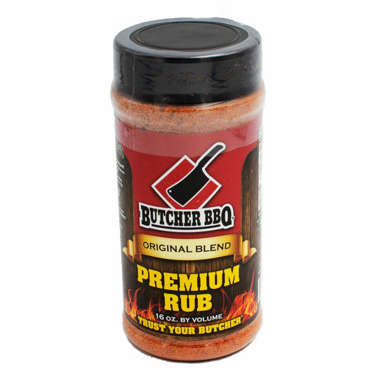 Butcher BBQ Original Blend Premium Rub 12 oz. - Angler's Pro Tackle & Outdoors