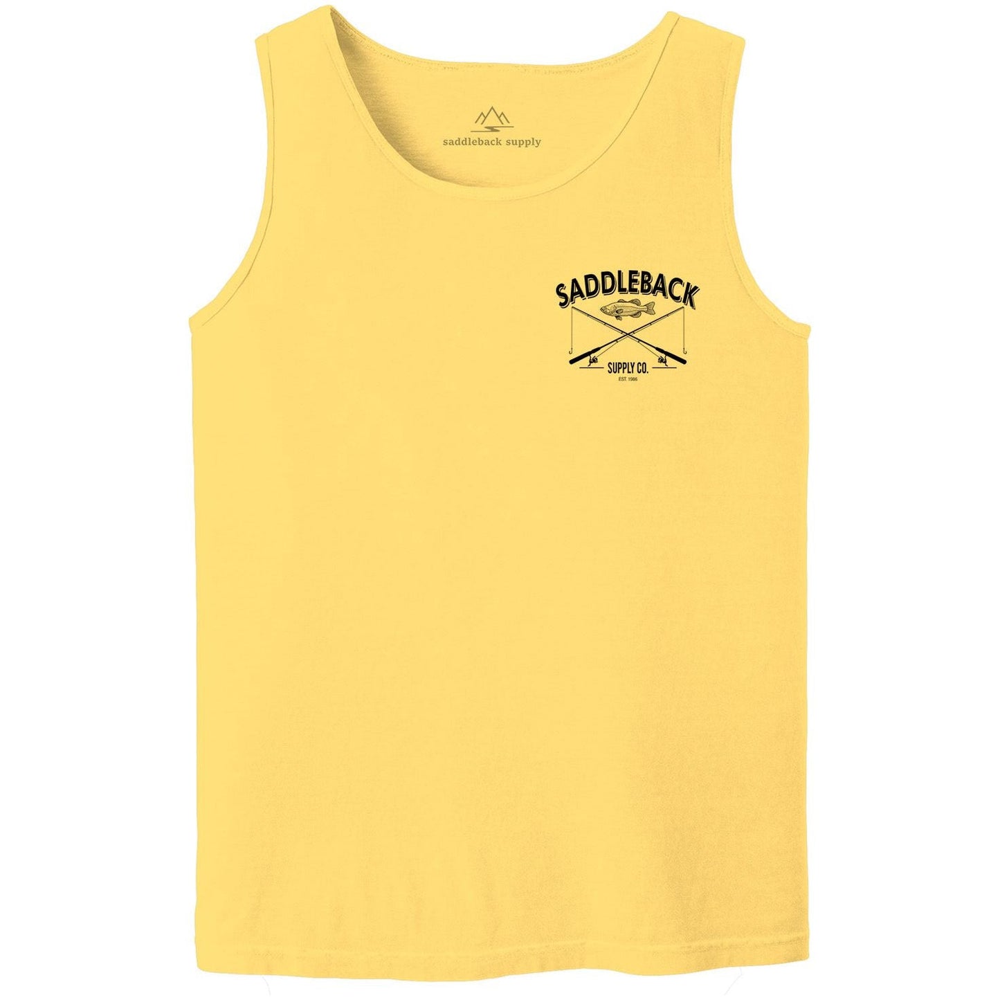 Saddleback Out Fishin' Pigment Tank Top
