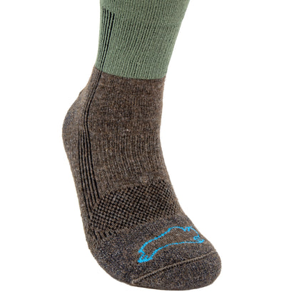 The Buffalo Wool Co. Kenai - Ultralight Gear Boot Sock