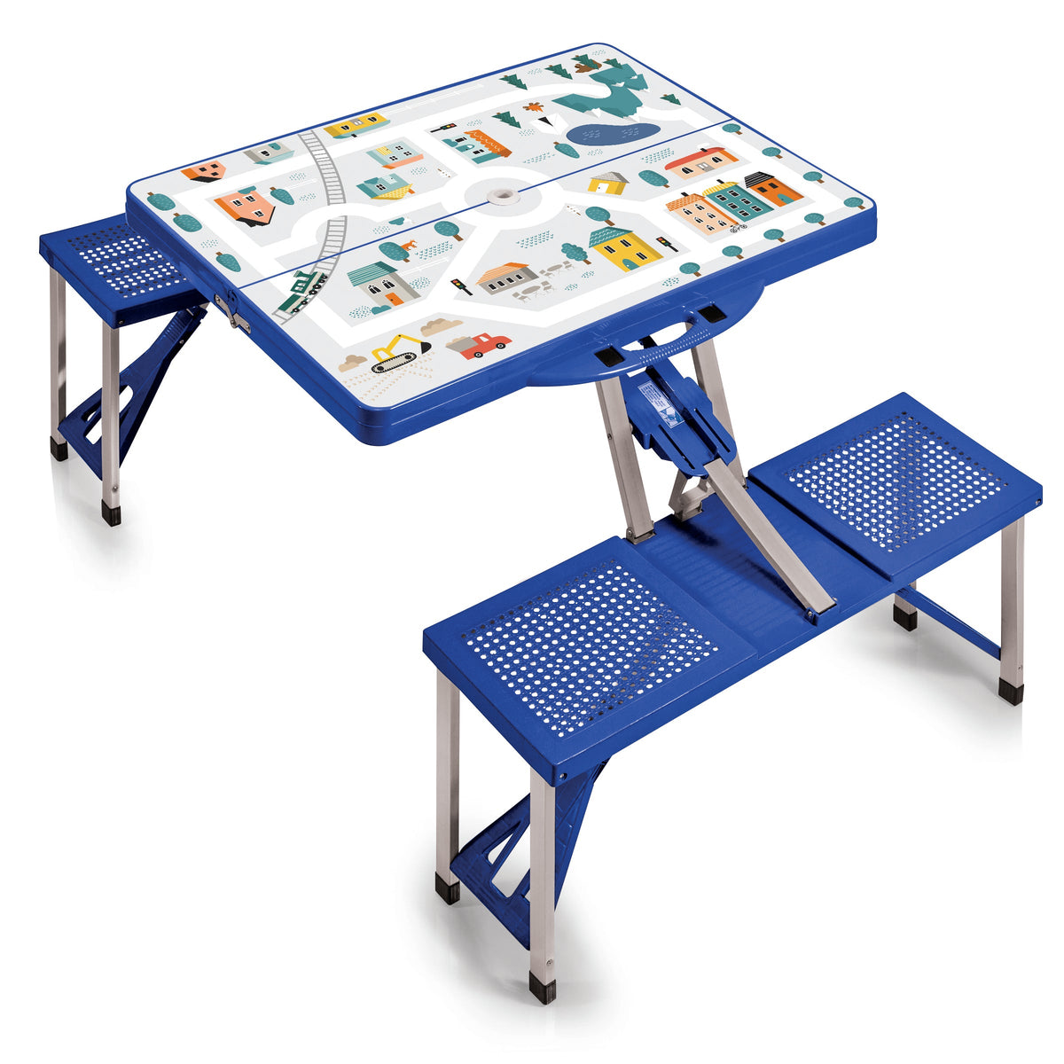 Picnic Time  Picnic Table Portable Folding Table with Seats