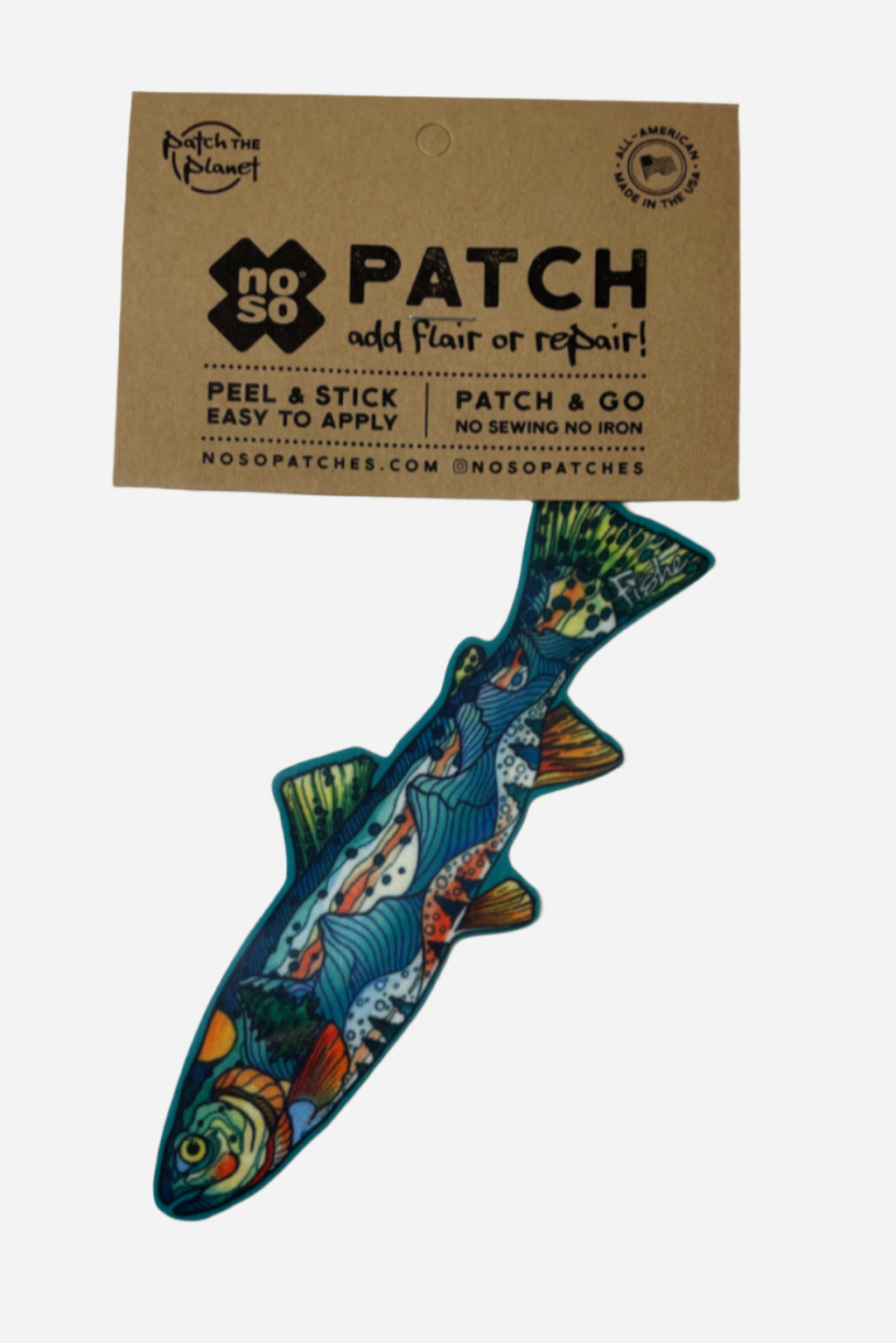 FisheWear Mt. Cutty x NoSo Gear Patch