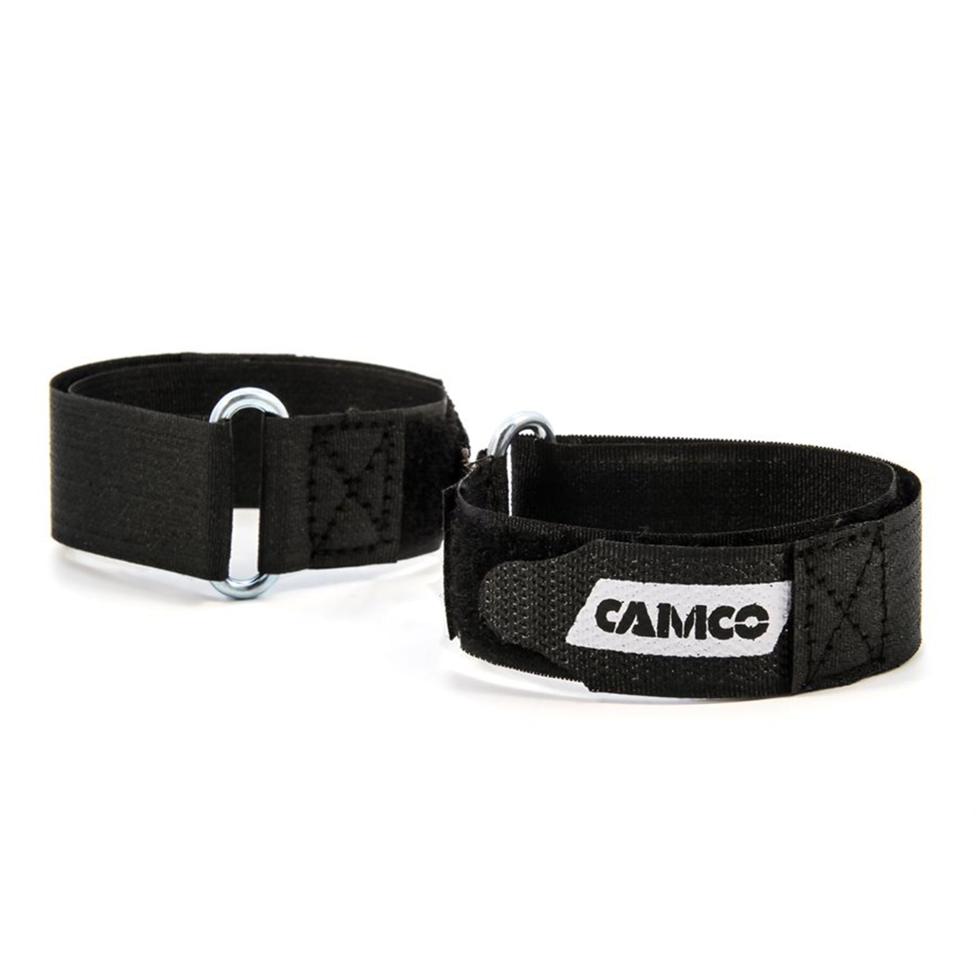 Camco 42503 Universal Fit 12 Inch Replacement Awning Strap Set with Metal D - Ring - Angler's Pro Tackle & Outdoors