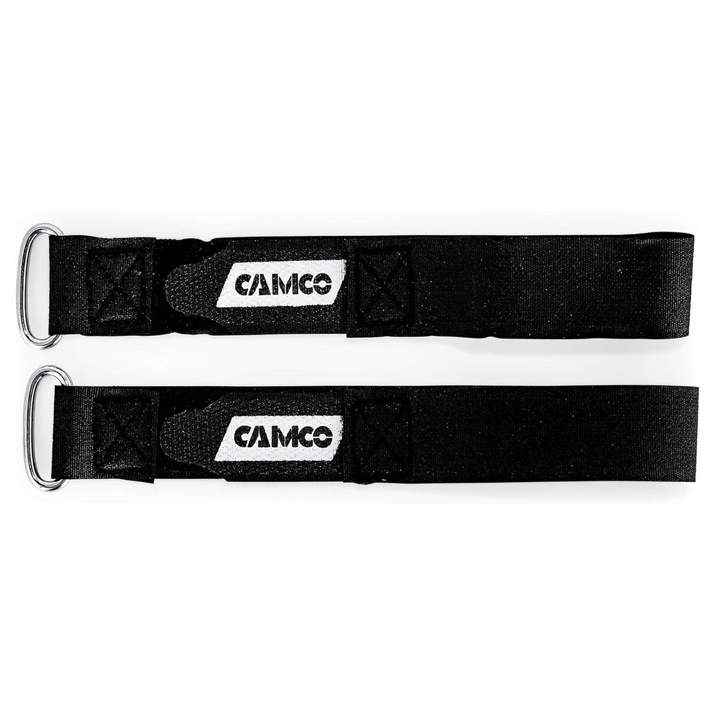 Camco 42503 Universal Fit 12 Inch Replacement Awning Strap Set with Metal D - Ring - Angler's Pro Tackle & Outdoors