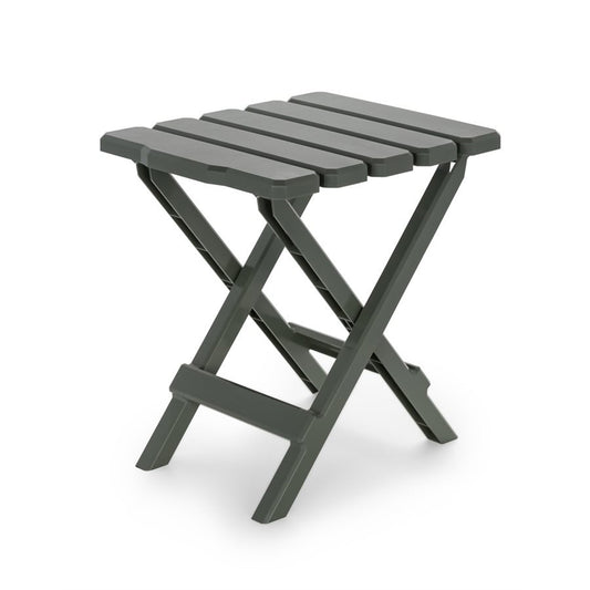 Camco Adirondack Portable Outdoor Camping Small Plastic Folding Side Table, Sage - Angler's Pro Tackle & Outdoors