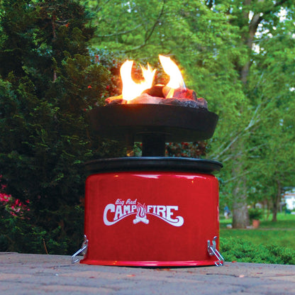 Camco Big Red Outdoor Portable Tabletop Propane Heater Fire Pit, 13.25 Inch - Angler's Pro Tackle & Outdoors