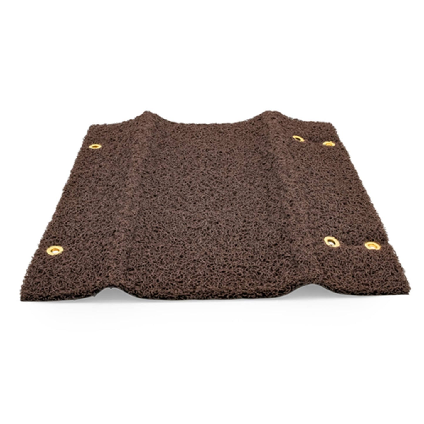 Camco Premium Wrap Around RV Step Rug with Looped PVC Material and Spring, Brown - Angler's Pro Tackle & Outdoors