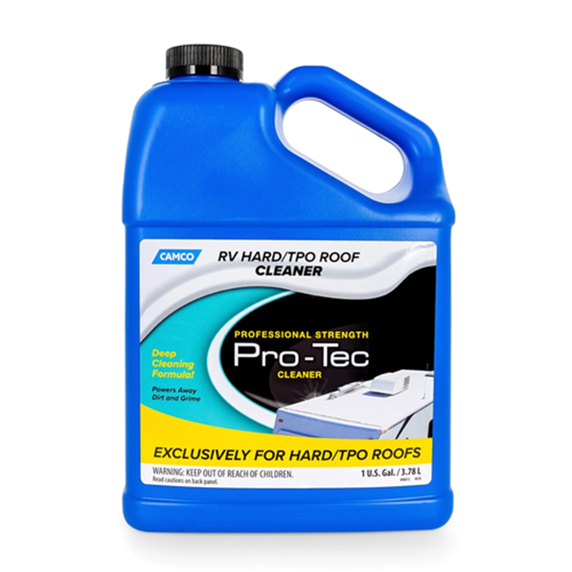 Camco Pro - Tec Professional Strength RV Hard/TPO Roof Cleaner Formula, 32 oz. Jug - Angler's Pro Tackle & Outdoors