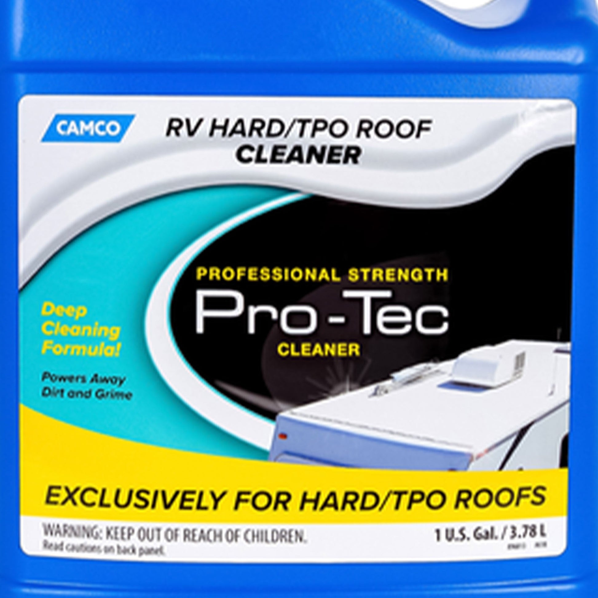 Camco Pro - Tec Professional Strength RV Hard/TPO Roof Cleaner Formula, 32 oz. Jug - Angler's Pro Tackle & Outdoors