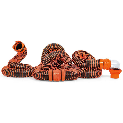 Camco RhinoEXTREME 20 Ft Sewer Hose Kit with 360 Degree Clear Swivel Wye Fitting - Angler's Pro Tackle & Outdoors