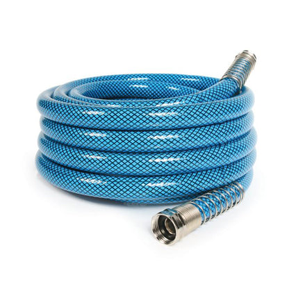 Camco TastePURE 25 Foot No Kink Heavy Duty PVC Premium Drinking Water Hose, Blue - Angler's Pro Tackle & Outdoors